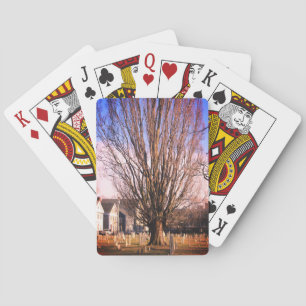 Baraja De Cartas Tarjetas de reproducción de árbol de espino de hal