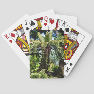 Baraja De Cartas Tarjetas de reproducción de árbol hawaiano