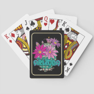 Baraja De Cartas Tarjetas de reproducción de Arizona Cactus