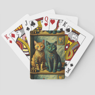 Baraja De Cartas Tarjetas de reproducción de arte