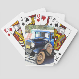 Baraja De Cartas tarjetas de reproducción de autos modelo t