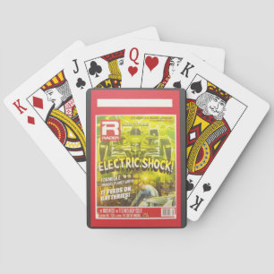 Baraja De Cartas Tarjetas de reproducción de autos Si-Fi de choque 