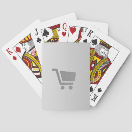Baraja De Cartas Tarjetas de reproducción de carrito de compras