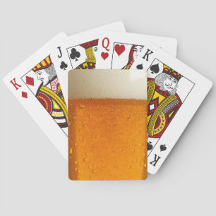 Baraja De Cartas Tarjetas de reproducción de cerveza