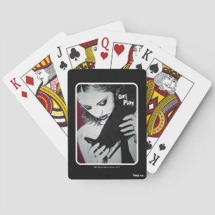 Baraja De Cartas Tarjetas de reproducción de 'Chica'