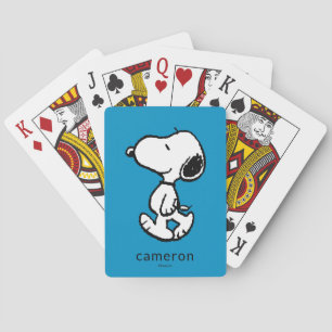 Baraja De Cartas Tarjetas de reproducción de cómics clásicos Snoopy