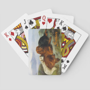 Baraja De Cartas Tarjetas de reproducción de conjuntos de vintage