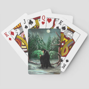 Baraja De Cartas Tarjetas de reproducción de crones antiguas