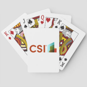 Baraja De Cartas Tarjetas de reproducción de CSI