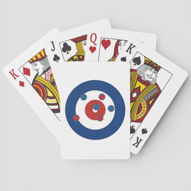 Baraja De Cartas Tarjetas de reproducción de curado (Reverso)