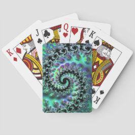 Baraja De Cartas Tarjetas de reproducción de detección de Mandelbro