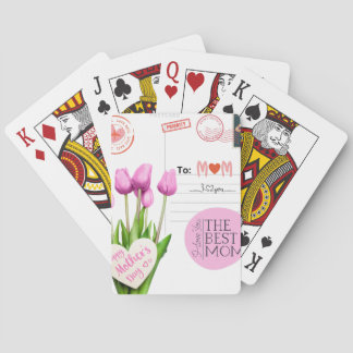 Baraja De Cartas Tarjetas de reproducción de Día de la Madre clásic