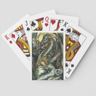 Baraja De Cartas Tarjetas de reproducción de dragón Oracle