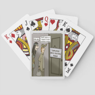 Baraja De Cartas Tarjetas de reproducción de drogas para empleados