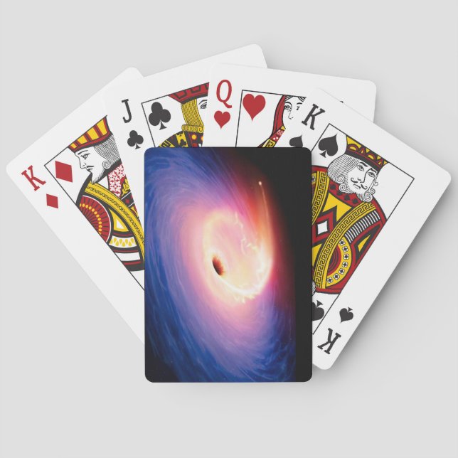 BARAJA DE CARTAS TARJETAS DE REPRODUCCIÓN DE ESPACIO PROFUNDO (Reverso)