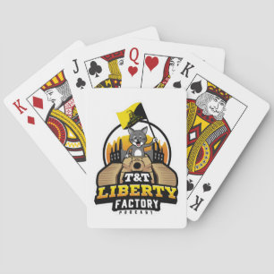 Baraja De Cartas Tarjetas de reproducción de fábrica de libertad de