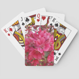 Baraja De Cartas Tarjetas de reproducción de flor de tiempo de prim