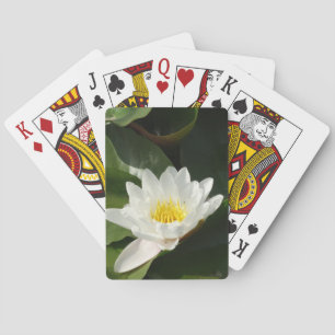 Baraja De Cartas Tarjetas de reproducción de fotografías de Lotus e