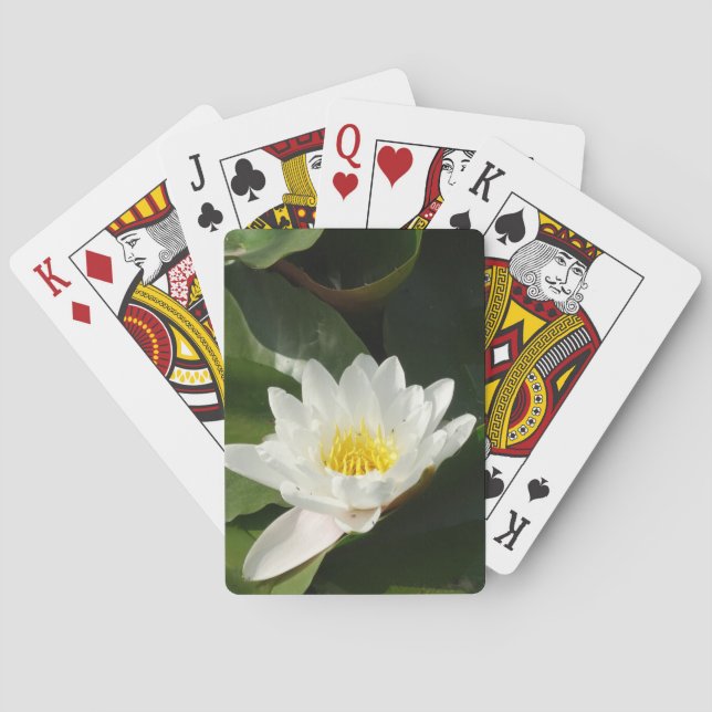 Baraja De Cartas Tarjetas de reproducción de fotografías de Lotus e (Reverso)