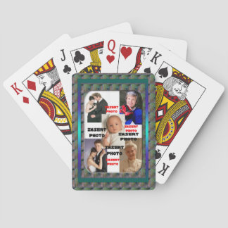Baraja De Cartas Tarjetas de reproducción de fotografías personaliz