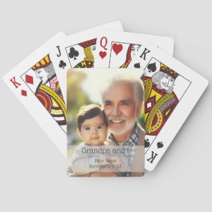 Baraja De Cartas Tarjetas de reproducción de fotos personalizadas