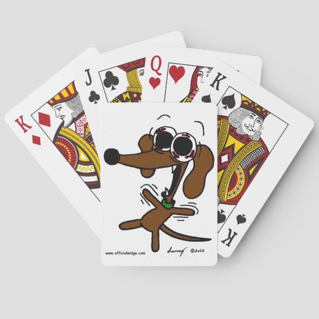 Baraja De Cartas Tarjetas de reproducción de Freakin 'Out (Reverso)