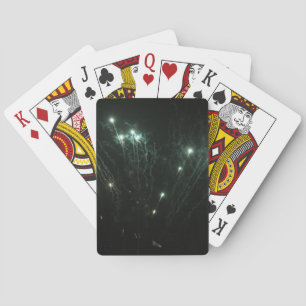 Baraja De Cartas Tarjetas de reproducción de fuegos artificiales