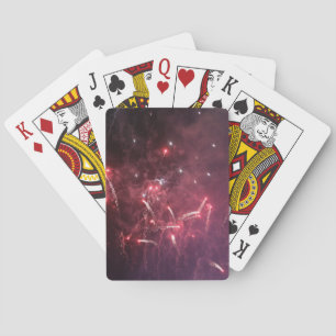 Baraja De Cartas Tarjetas de reproducción de fuegos artificiales