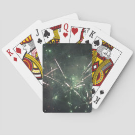 Baraja De Cartas Tarjetas de reproducción de fuegos artificiales