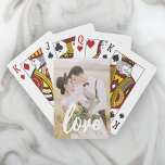 Baraja De Cartas Tarjetas de reproducción de guiones de amor de fot<br><div class="desc">Añade fácilmente tu foto de personalizado a estas cartas de juego geniales.</div>