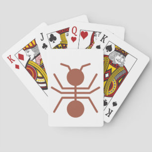 Baraja De Cartas Tarjetas de reproducción de hormigas