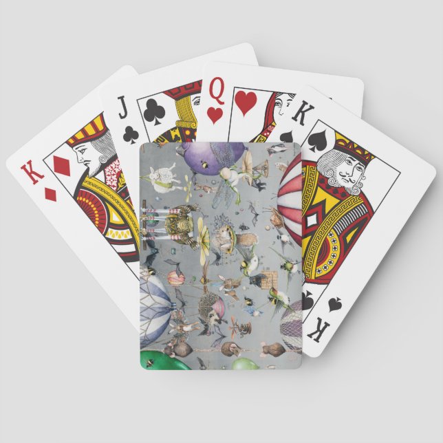 Baraja De Cartas Tarjetas de reproducción de huevos (Reverso)
