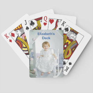 Baraja De Cartas Tarjetas de reproducción de imágenes modificables