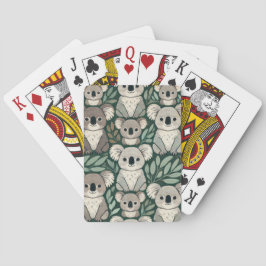 Baraja De Cartas Tarjetas de reproducción de Koala