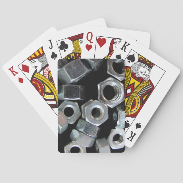 Baraja De Cartas Tarjetas de reproducción de la colección de nueces (Reverso)