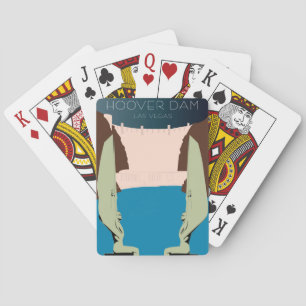 Baraja De Cartas Tarjetas de reproducción de la presa Hoover