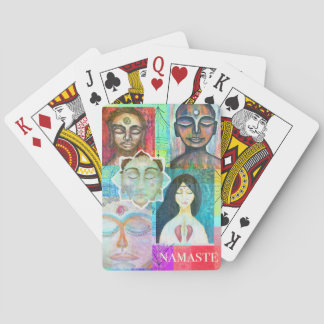 Baraja De Cartas Tarjetas de reproducción de Namaste