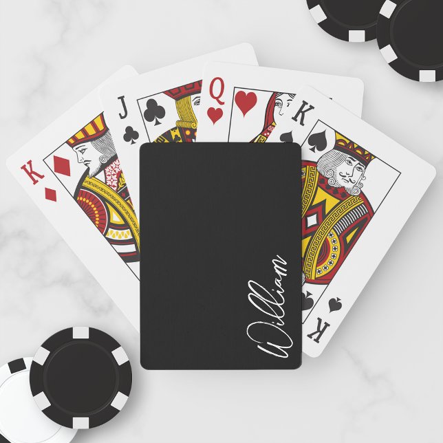 Baraja De Cartas Tarjetas de reproducción de nombres personalizadas (Subido por el creador)