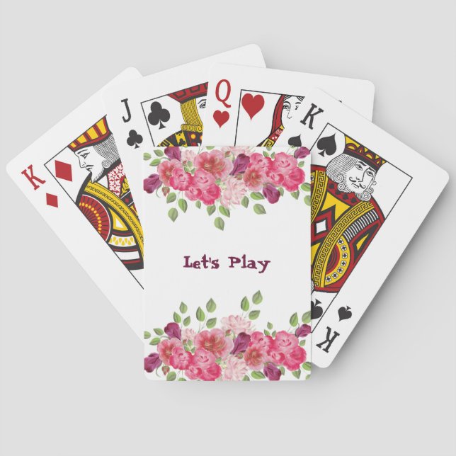Baraja De Cartas Tarjetas de reproducción de personalizado (Reverso)