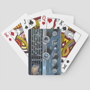 Baraja De Cartas Tarjetas de reproducción de radio de onda corta vi