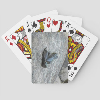 Baraja De Cartas Tarjetas de reproducción de rana