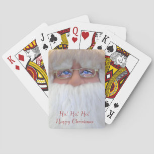 Baraja De Cartas Tarjetas de reproducción de Santa