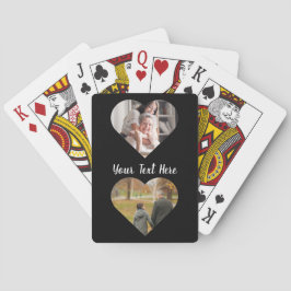 Baraja De Cartas Tarjetas de reproducción de texto Personalizado ve