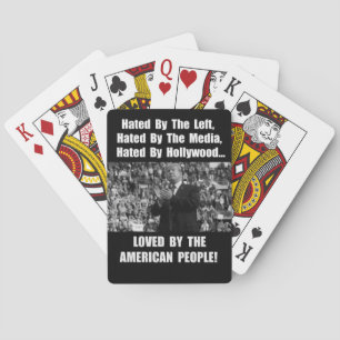 BARAJA DE CARTAS TARJETAS DE REPRODUCCIÓN DE TRUMP 2020