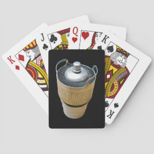 Baraja De Cartas Tarjetas de reproducción de tubos de vacío de tran