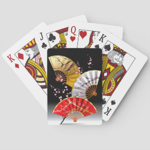 Baraja De Cartas Tarjetas de reproducción de ventilador