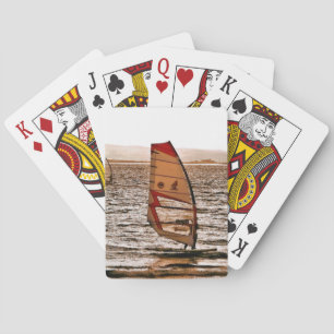 BARAJA DE CARTAS TARJETAS DE REPRODUCCIÓN DE WINDSURF