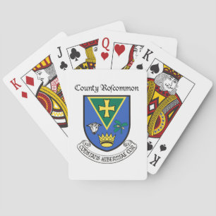 Baraja De Cartas Tarjetas de reproducción del condado Roscommon
