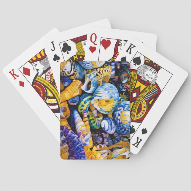 Baraja De Cartas Tarjetas de reproducción "Diversidad" (Reverso)