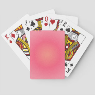 Baraja De Cartas Tarjetas de reproducción elegante de gradiente de
